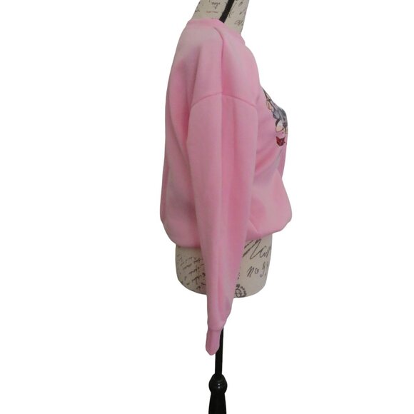 My Hero Academia Friends Pink Sweatshirt Anime, Size XS, EUC - Picture 4 of 9